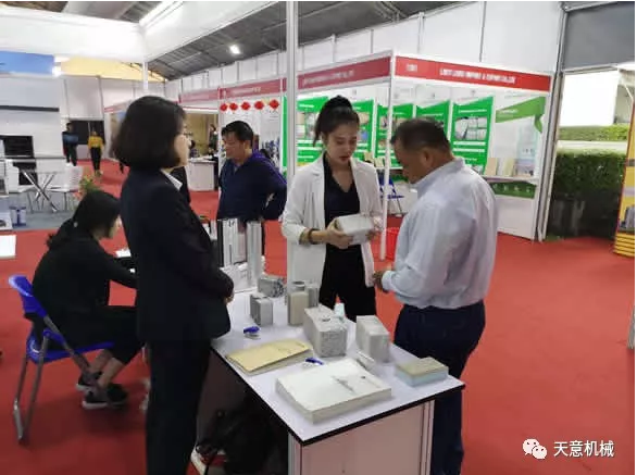 陽(yáng)春三月，天意機(jī)械亮相2019年越南河內(nèi)建材展